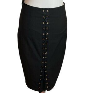 Body by Victoria lace up Pencil Skirt - size 2